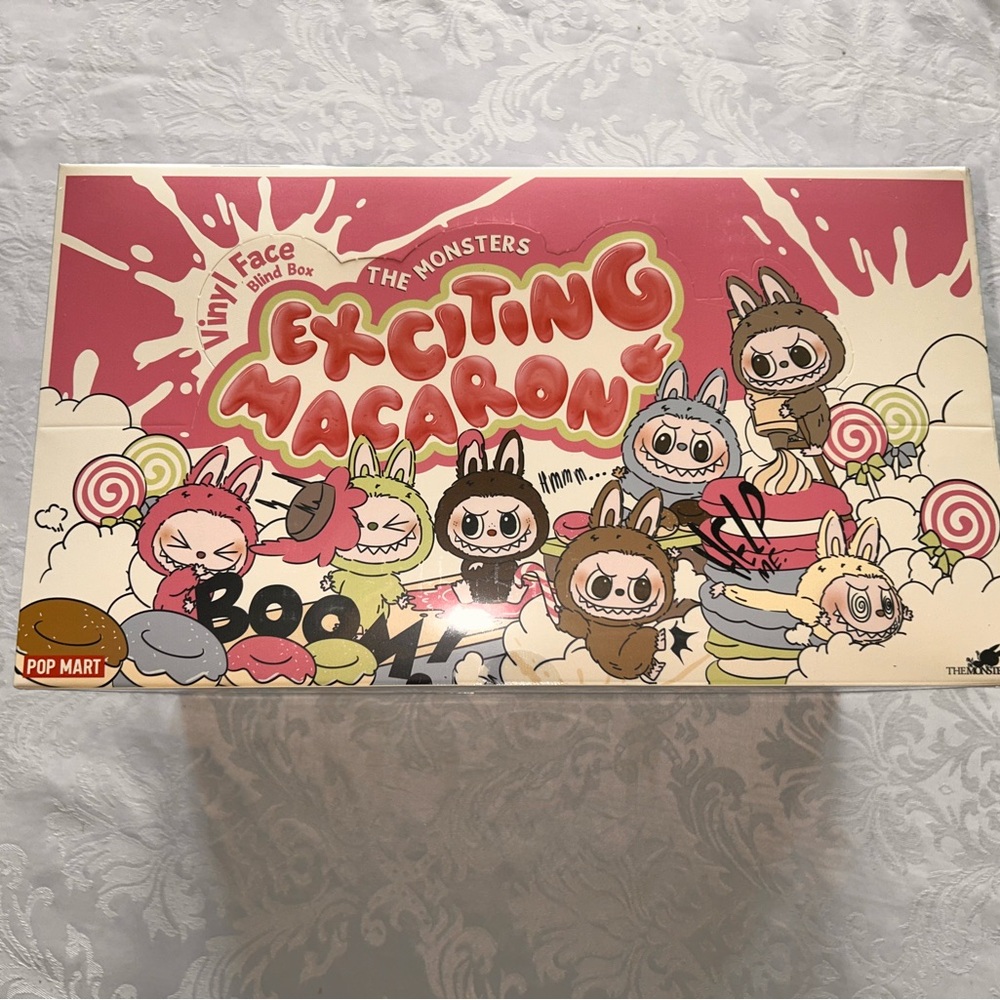 Popmart Labubu Exciting Macaron Series Blind Boxes